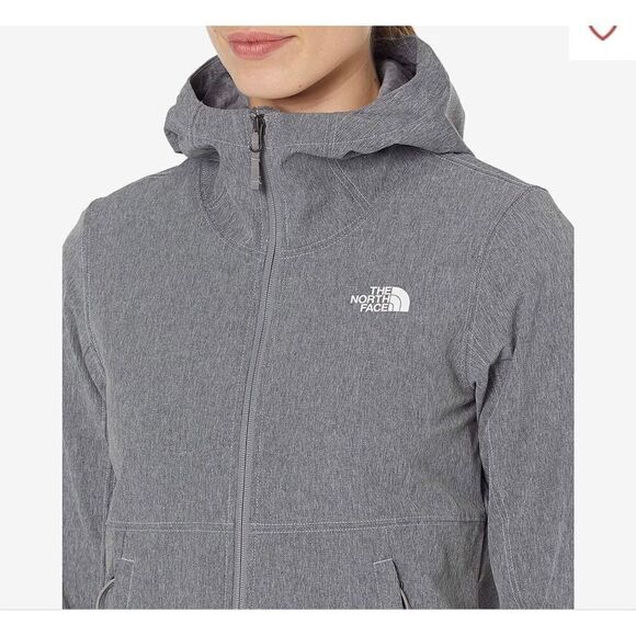 The North Face Shelbe Full Zip sherpa linedHooded Sweatshirt dark grey medium - Picture 2 of 12